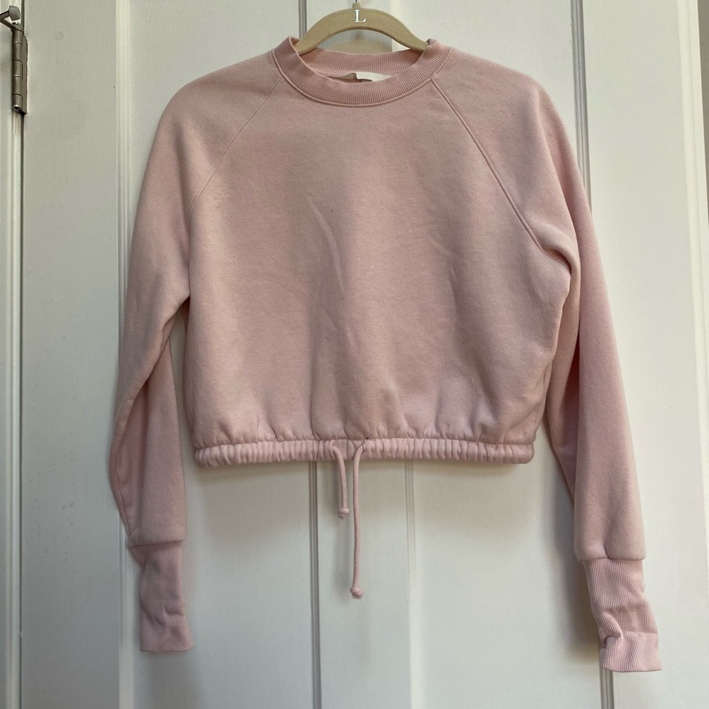 H&M sweatshirt with drawstring detail